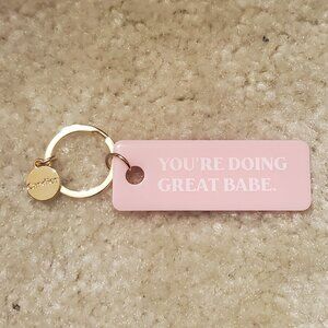 Candier Doing Great Keychain